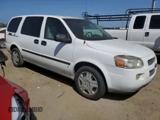2007 Chevrolet Uplander with VIN 1GNDV13187D143379, listed as a Copart auction lot 55654934 with 236,545 mi miles and Salvage Title. Bid and sale history available at DreamBid. Image 4.