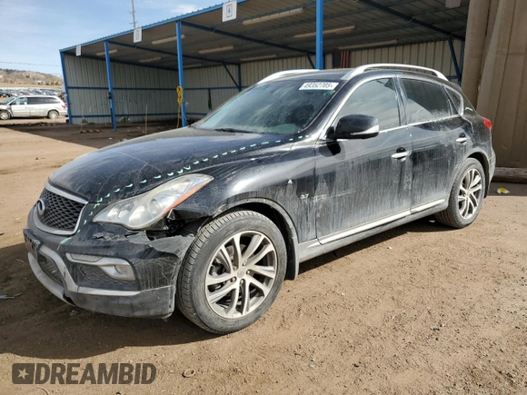2017 Infiniti QX50 z VIN JN1BJ0RR5HM408198, wystawiony jako Copart lot #49352705 z przebiegiem 115 377 mil mil oraz Szkoda całkowita • Salvage title. Historia ofert i sprzedaży dostępna na DreamBid. Obrazek 1.