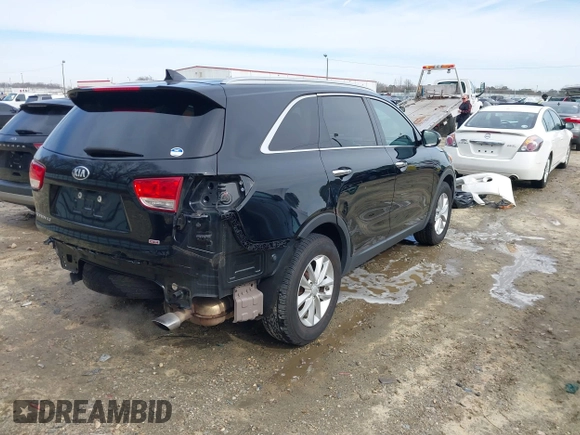 2017 Kia Sorento LX with VIN 5XYPG4A37HG282038, listed as a IAAI auction lot 41559146 with 74,848 mi miles. Bid and sale history available at carsss.com. Image 4.