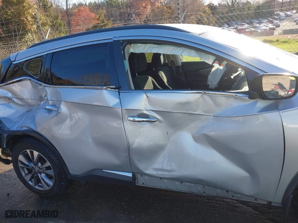 2016 Nissan Murano SL with VIN 5N1AZ2MH0GN127393, listed as a IAAI auction lot 41847066 with 138,766 mi miles. Bid and sale history available at carsss.com. Image 17.