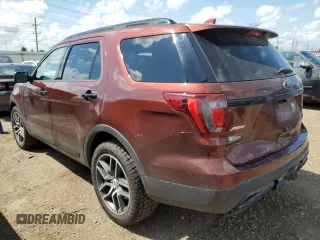 2016 Ford Explorer Sport с VIN 1FM5K8GT8GGD11171, выставлен на аукционе Copart как лот 62823625 с пробегом 163 792 миль миль и Списание • Salvage title. История ставок и продаж доступна на DreamBid. Изображение 2.