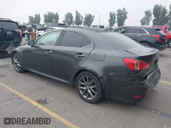 2011 Lexus IS 250 with VIN JTHBF5C20B5132424, listed as a IAAI auction lot 42497980 with 158,493 mi miles and . Bid and sale history available at DreamBid. Image 3.