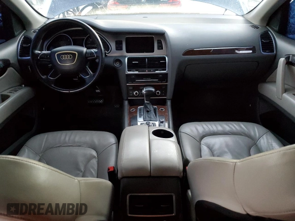 2012 Audi Q7 3.0L TDI Premium Plus with VIN WA1LMAFE0CD001442, listed as a Copart auction lot 87826815 with 133,307 mi miles and Salvage Title. Bid and sale history available at carsss.com. Image 8.