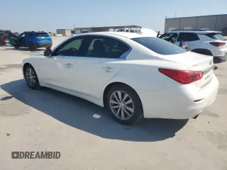 2015 Infiniti Q50 Premium with VIN JN1BV7AP4FM353327, listed as a Copart auction lot 53547505 with 116,344 mi miles and Clean title. Bid and sale history available at DreamBid. Image 2.