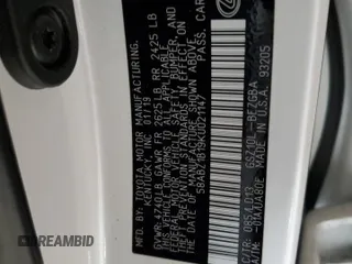 2019 Lexus ES 350 z VIN 58ABZ1B19KU021147, wystawiony jako Copart lot #50423025 z przebiegiem 65 849 mil mil oraz Nie do naprawy • Non repairable. Historia ofert i sprzedaży dostępna na DreamBid. Obrazek 15.