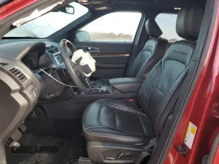 2018 Ford Explorer Platinum with VIN 1FM5K8HT0JGB63491, listed as a Copart auction lot 80154764 with 69,460 mi miles and Salvage Title. Bid and sale history available at carsss.com. Image 7.