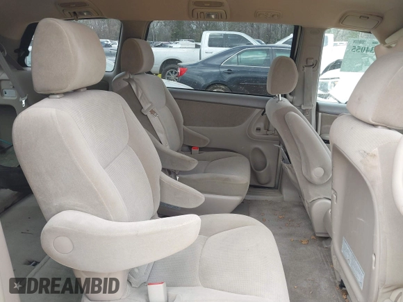 2005 Toyota Sienna CE with VIN 5TDZA23C25S256778, listed as a IAAI auction lot 41834055 with 118,360 mi miles. Bid and sale history available at carsss.com. Image 8.