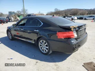 2008 Lexus LS 460 with VIN JTHBL46F585065698, listed as a Copart auction lot 47990655 with Not Provided miles and Salvage Title. Bid and sale history available at DreamBid. Image 2.