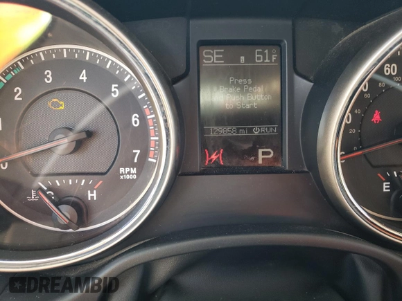 2013 Jeep Grand Cherokee Overland with VIN 1C4RJFCT2DC650336, listed as a Copart auction lot 83830304 with 129,858 mi miles and Clean Title. Bid and sale history available at carsss.com. Image 9.