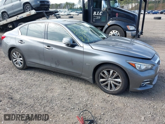 2016 Infiniti Q50 with VIN JN1EV7AR2GM342634, listed as a IAAI auction lot 42075852 with 71,869 mi miles and . Bid and sale history available at DreamBid. Image 1.