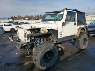 2005 Jeep Wrangler Rubicon with VIN 1J4FA69S05P306428, listed as a Copart auction lot 86441714 with 74,174 mi miles and Salvage Title. Bid and sale history available at carsss.com. Image 1.