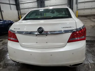 2014 Buick LaCrosse Premium I with VIN 1G4GD5G39EF110304, listed as a Copart auction lot 57483285 with 127,301 mi miles and Salvage title. Bid and sale history available at DreamBid. Image 6.