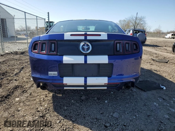 2014 Ford Mustang V6 with VIN 1ZVBP8AM3E5209762, listed as a Copart auction lot 51483265 with 104,277 mi miles and Salvage Title. Bid and sale history available at DreamBid. Image 6.