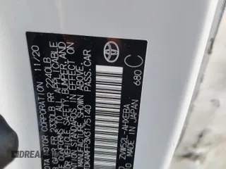 2021 Toyota Prius LE with VIN JTDKAMFP3M3175140, listed as a Copart auction lot 59325875 with 34,798 mi miles and Salvage title. Bid and sale history available at DreamBid. Image 12.