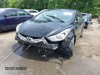 2014 Hyundai Elantra z VIN KMHDH6AH1EU024689, wystawiony jako IAAI lot #41721156 z przebiegiem Nie podano mil oraz . Historia ofert i sprzedaży dostępna na DreamBid. Obrazek 6.