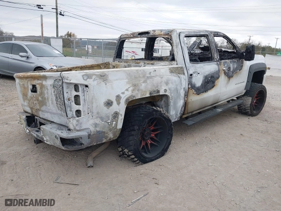 2016 Chevrolet Silverado 1500 LT with VIN 3GCUKREH7GG186589, listed as a IAAI auction lot 40731529 with 1 mi miles. Bid and sale history available at carsss.com. Image 4.