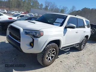 2018 Toyota 4Runner SR5 with VIN JTEBU5JR7J5499547, listed as a IAAI auction lot 41617120 with 97,668 mi miles. Bid and sale history available at carsss.com. Image 14.