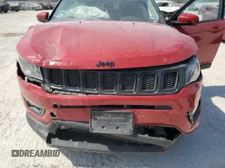 2020 Jeep Compass Altitude with VIN 3C4NJCBB5LT135856, listed as a Copart auction lot 76498864 with Not Provided miles and Salvage Title. Bid and sale history available at carsss.com. Image 13.