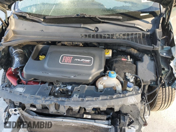 2014 FIAT 500L Lounge with VIN ZFBCFACH9EZ022054, listed as a Copart auction lot 83541054 with 125,729 mi miles and Salvage Title. Bid and sale history available at DreamBid. Image 13.