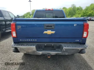 2017 Chevrolet Silverado 1500 LTZ with VIN 1GCVKSECXHZ364545, listed as a Copart auction lot 57020195 with 197,463 mi miles and Clean Title. Bid and sale history available at DreamBid. Image 6.