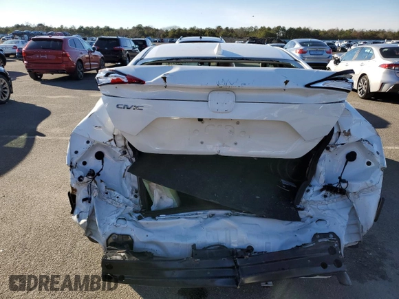2018 Honda Civic EX with VIN 19XFC2F77JE207737, listed as a Copart auction lot 51356395 with 36,574 mi miles and Non Repairable. Bid and sale history available at DreamBid. Image 6.