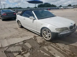 2004 BMW 3 Series 330Ci with VIN WBABW53414PL42912, listed as a Copart auction lot 62610955 with Not provided miles and Clean title. Bid and sale history available at DreamBid. Image 4.