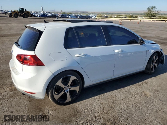 2015 Volkswagen Golf GTI SE with VIN 3VW5T7AU7FM075238, listed as a Copart auction lot 72474744 with 171,067 mi miles and Salvage Title. Bid and sale history available at carsss.com. Image 3.