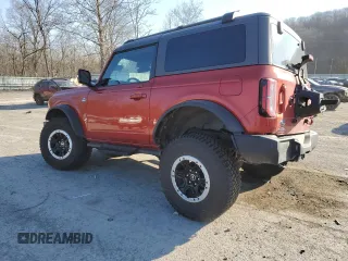 2023 Ford Bronco with VIN 1FMDE5CP1PLB98701, listed as a Copart auction lot 47537875 with 4,297 mi miles and Salvage title. Bid and sale history available at DreamBid. Image 2.