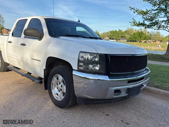 2013 Chevrolet Silverado 1500 LT with VIN 3GCPKSE70DG279722, listed as a Copart auction lot 54273865 with 123,946 mi miles and Clean Title. Bid and sale history available at carsss.com. Image 1.