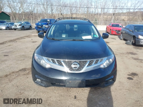 2014 Nissan Murano S with VIN JN8AZ1MW6EW519674, listed as a IAAI auction lot 41702608 with 188,576 mi miles and . Bid and sale history available at DreamBid. Image 12.