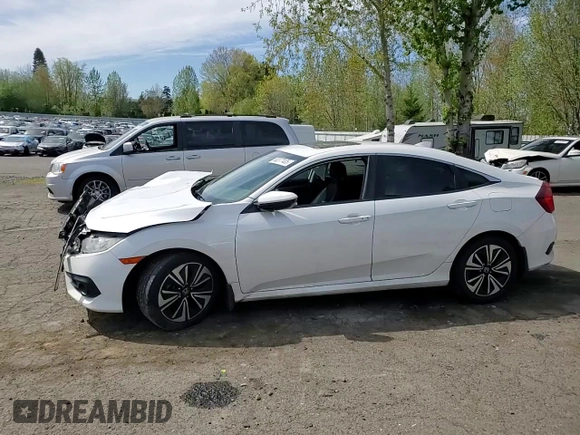 2016 Honda Civic EX-L with VIN 19XFC1F79GE204714, listed as a Copart auction lot 53377405 with 122,309 mi miles and Salvage title. Bid and sale history available at DreamBid. Image 17.