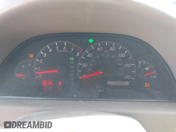 2006 Toyota Camry STD with VIN 4T1BE30K76U704819, listed as a IAAI auction lot 42021982 with 264,934 mi miles and . Bid and sale history available at carsss.com. Image 7.
