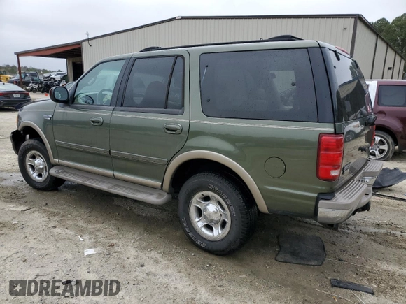 2001 Ford Expedition Eddie Bauer with VIN 1FMPU18L31LB82957, listed as a Copart auction lot 48500495 with 102,746 mi miles and Salvage title. Bid and sale history available at DreamBid. Image 2.
