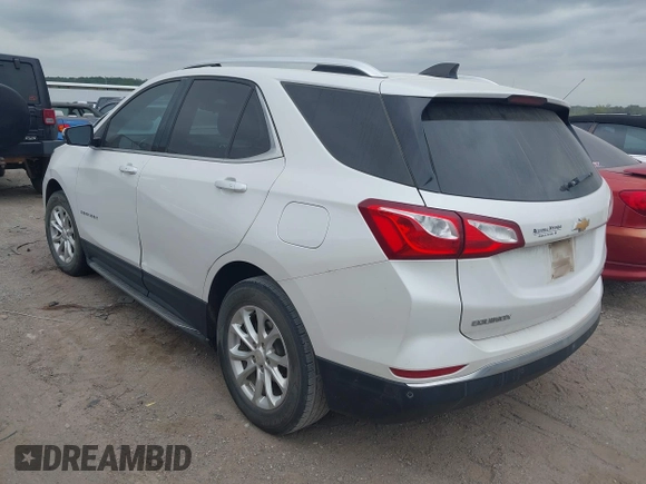 2018 Chevrolet Equinox LT z VIN 2GNAXSEV1J6153745, wystawiony jako IAAI lot #42018578 z przebiegiem 111 619 mil mil oraz . Historia ofert i sprzedaży dostępna na DreamBid. Obrazek 3.