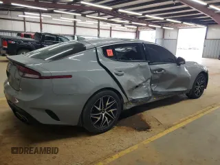 2022 Kia Stinger GT-Line with VIN KNAE35LD6N6118287, listed as a Copart auction lot 51643355 with Not Provided miles and Clean Title. Bid and sale history available at DreamBid. Image 3.