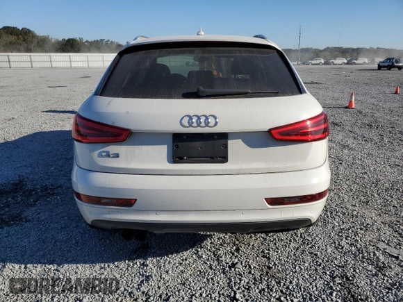 2015 Audi Q3 Prestige with VIN WA1FFCFS3FR001175, listed as a Copart auction lot 76915744 with 75,428 mi miles and Salvage title. Bid and sale history available at DreamBid. Image 6.
