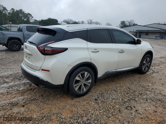 2019 Nissan Murano S with VIN 5N1AZ2MJXKN146321, listed as a Copart auction lot 44247935 with 81,368 mi miles and Salvage Title. Bid and sale history available at carsss.com. Image 3.