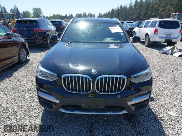 2020 BMW X3 xDrive30i with VIN 5UXTY5C02LLT36913, listed as a IAAI auction lot 42163966 with 90,792 mi miles and . Bid and sale history available at DreamBid. Image 12.