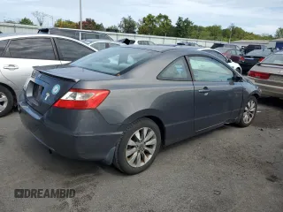2010 Honda Civic Cpe EX with VIN 2HGFG1B84AH530971, listed as a Copart auction lot 72455394 with 122,357 mi miles and Salvage Title. Bid and sale history available at carsss.com. Image 3.