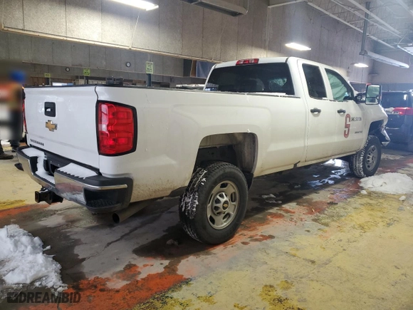 2019 Chevrolet Silverado 2500HD Work Truck with VIN 2GC2CREGXK1188561, listed as a Copart auction lot 86905184 with 143,775 mi miles and Salvage Title. Bid and sale history available at carsss.com. Image 3.