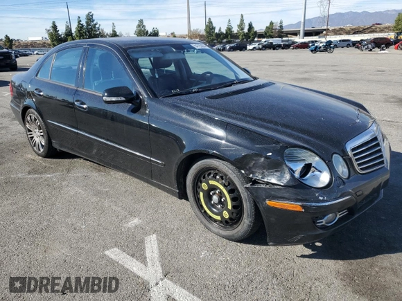 2008 Mercedes-Benz E-Class Luxury 3.5L with VIN WDBUF56X98B249218, listed as a Copart auction lot 84725004 with 186,654 mi miles and Salvage Title. Bid and sale history available at carsss.com. Image 4.