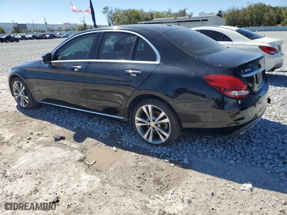 2015 Mercedes-Benz C-Class C 300 with VIN 55SWF4JB5FU095194, listed as a Copart auction lot 48230465 with 0 mi miles and Clean Title. Bid and sale history available at carsss.com. Image 2.