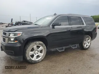 2015 Chevrolet Tahoe LT with VIN 1GNSCBKC7FR626224, listed as a Copart auction lot 54739825 with 148,030 mi miles and Salvage title. Bid and sale history available at DreamBid. Image 1.