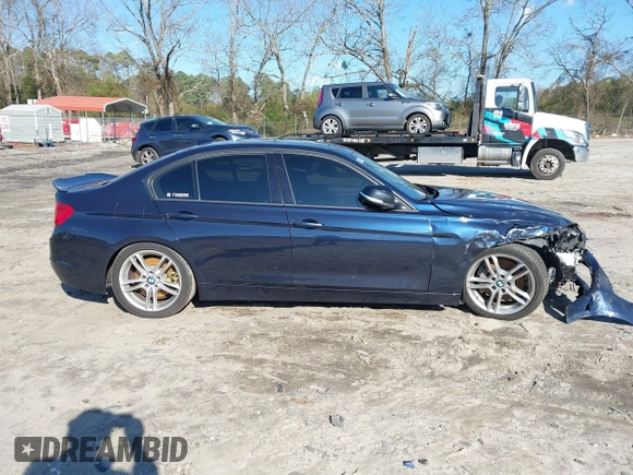 2014 BMW 3 Series 335i with VIN WBA3A9G55ENS64497, listed as a IAAI auction lot 41230908 with 94,244 mi miles. Bid and sale history available at carsss.com. Image 14.