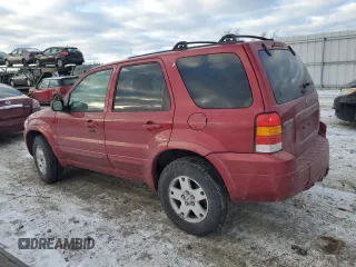 2007 Ford Escape Limited with VIN 1FMCU94197KB90948, listed as a Copart auction lot 89130505 with 181,655 mi miles and Non Repairable. Bid and sale history available at carsss.com. Image 2.