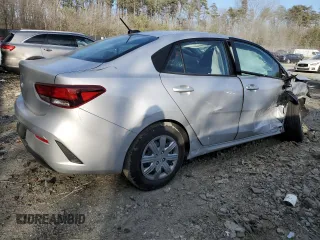 2023 Kia Rio S with VIN 3KPA24AD4PE628801, listed as a Copart auction lot 47924185 with 8,158 mi miles and Salvage Title. Bid and sale history available at carsss.com. Image 3.
