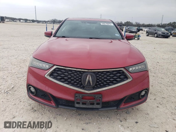2019 Acura TLX w/A-Spec Pkg with VIN 19UUB2F66KA003261, listed as a Copart auction lot 44276975 with 149,706 mi miles and Salvage Title. Bid and sale history available at carsss.com. Image 5.