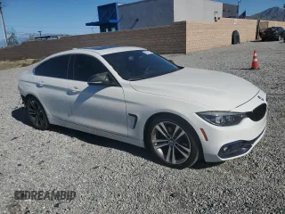 2019 BMW 4 Series 430i z VIN WBA4J1C56KBM16117, wystawiony jako Copart lot #56244725 z przebiegiem 85 754 mil mil oraz Szkoda całkowita • Salvage title. Historia ofert i sprzedaży dostępna na DreamBid. Obrazek 4.