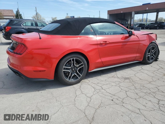 2019 Ford Mustang GT Premium with VIN 1FATP8FF7K5171956, listed as a Copart auction lot 53795495 with 45,822 mi miles and Salvage Title. Bid and sale history available at DreamBid. Image 3.