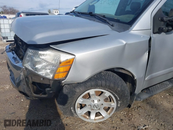 2005 Nissan Titan SE with VIN 1N6BA07B15N543247, listed as a IAAI auction lot 41152742 with 172,088 mi miles and . Bid and sale history available at DreamBid. Image 15.
